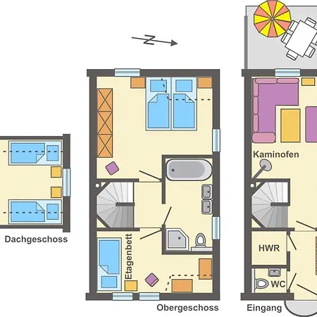 Appartement Hus Utblick B *